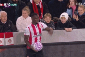 布倫特福德上賽季以來通過界外球進8球，多于其他英超球隊的兩倍