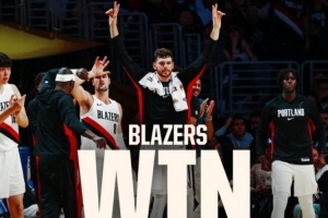 16+14&正負值+21！開拓者贏球海報：克林根C位 小楊“角落”鼓掌