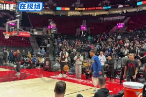 楊瀚森賽前有干擾三分練習，命中率還需提升呀